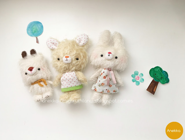 plush doll mohair collection