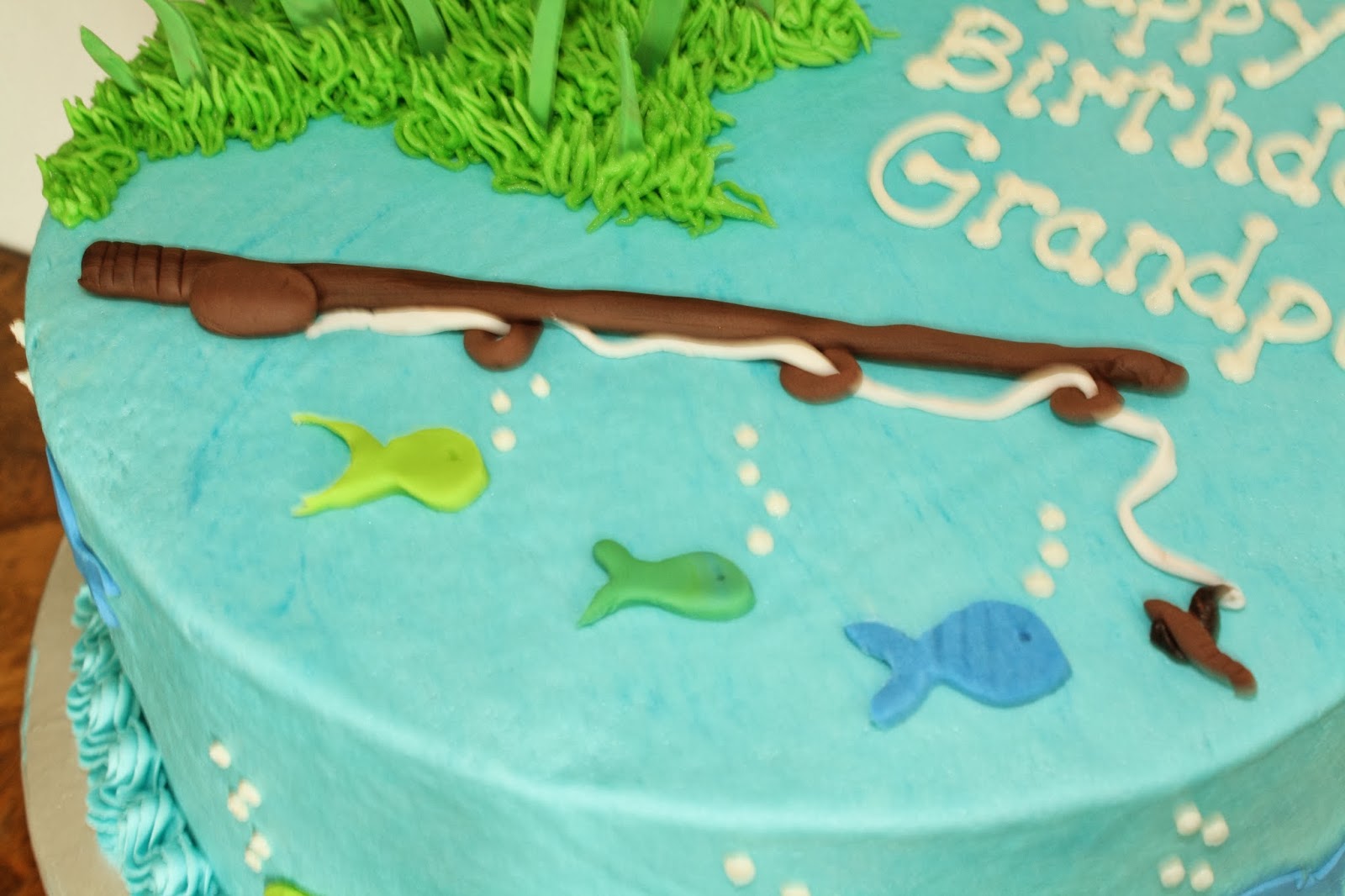 Kake: Gone Fishing Cake