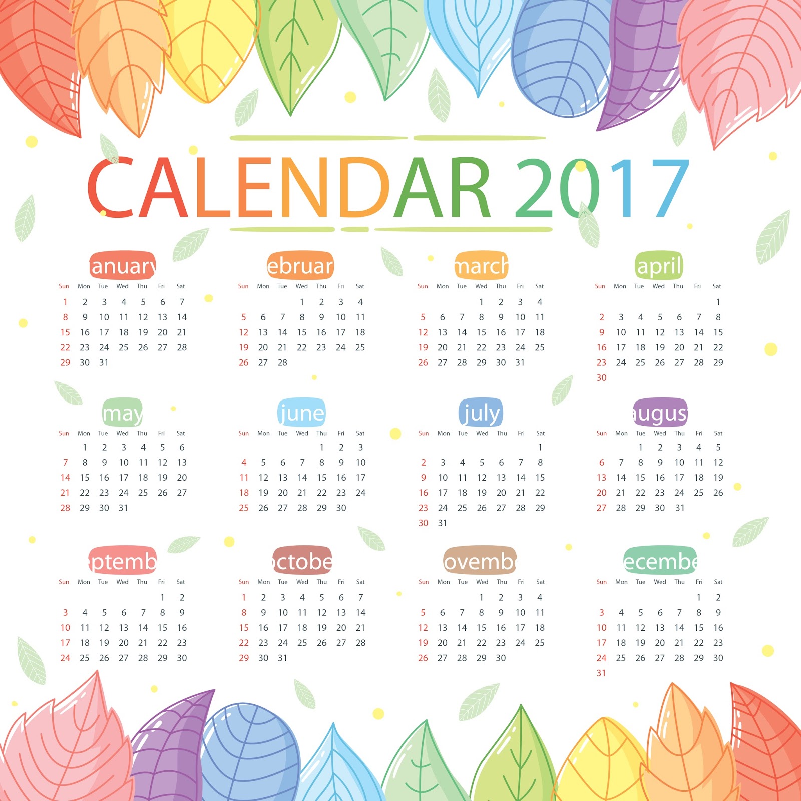 Kalendar 2017 & Cuti Umum Malaysia  Arnamee blogspot