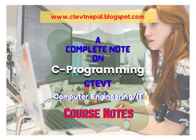 [PDF] C Programming - 2nd Semester Notes CTEVT | Diploma in Computer Engineering/IT