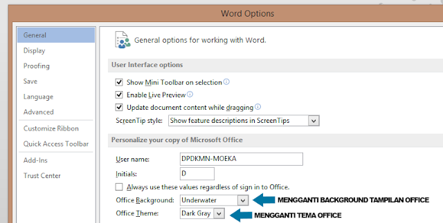  Cara Mudah Mengganti Background dan Tema di Microsoft Office Word 2013