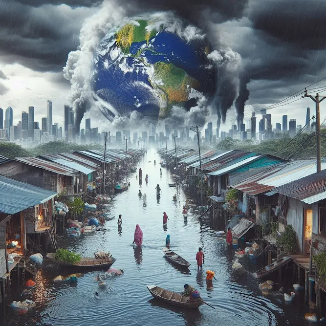The Impact of Climate Change-Related Flooding on Poverty Levels Flooding on Poverty Levels