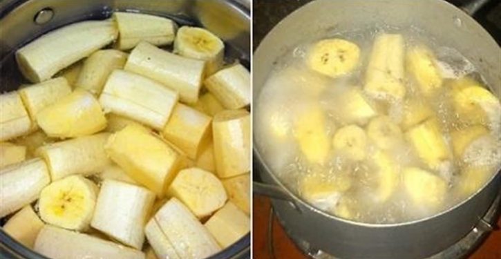 Boiling Bananas Helps Reduce Stress, Lose Weight, Fight Constipation And Control Blood Pressure