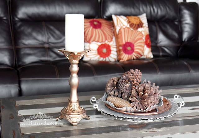 Thrift Store Decor Candlestick Makeover, Bliss-Ranch.com