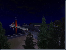 Lighthouse And Pier Scenery (by MGP) 003