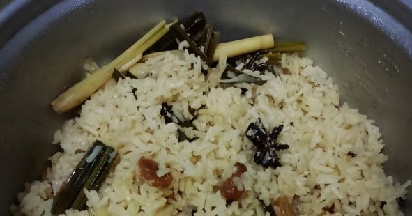 CARA MEMBUAT NASI MINYAK MAGICOM RICE COOKER  Resep 