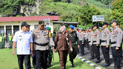 Apel Gelar Pasukan Ops Ketupat Singgalang 2024 di Padang Panjang: Sinergi Pengamanan Idul Fitri