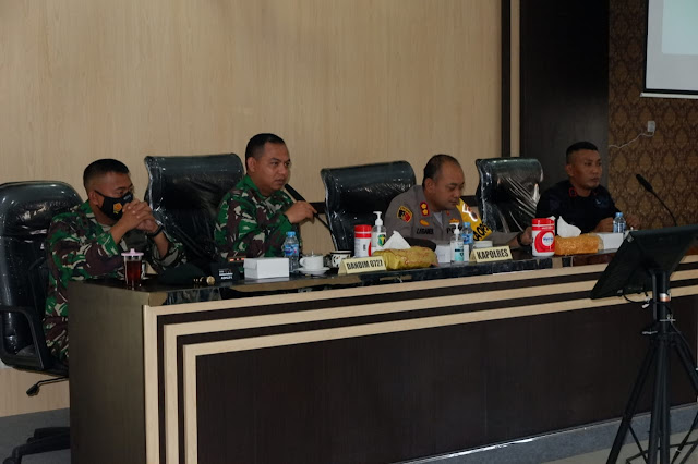 Rakor Latihan Gabungan TNI - Polri Wilayah Solo Raya