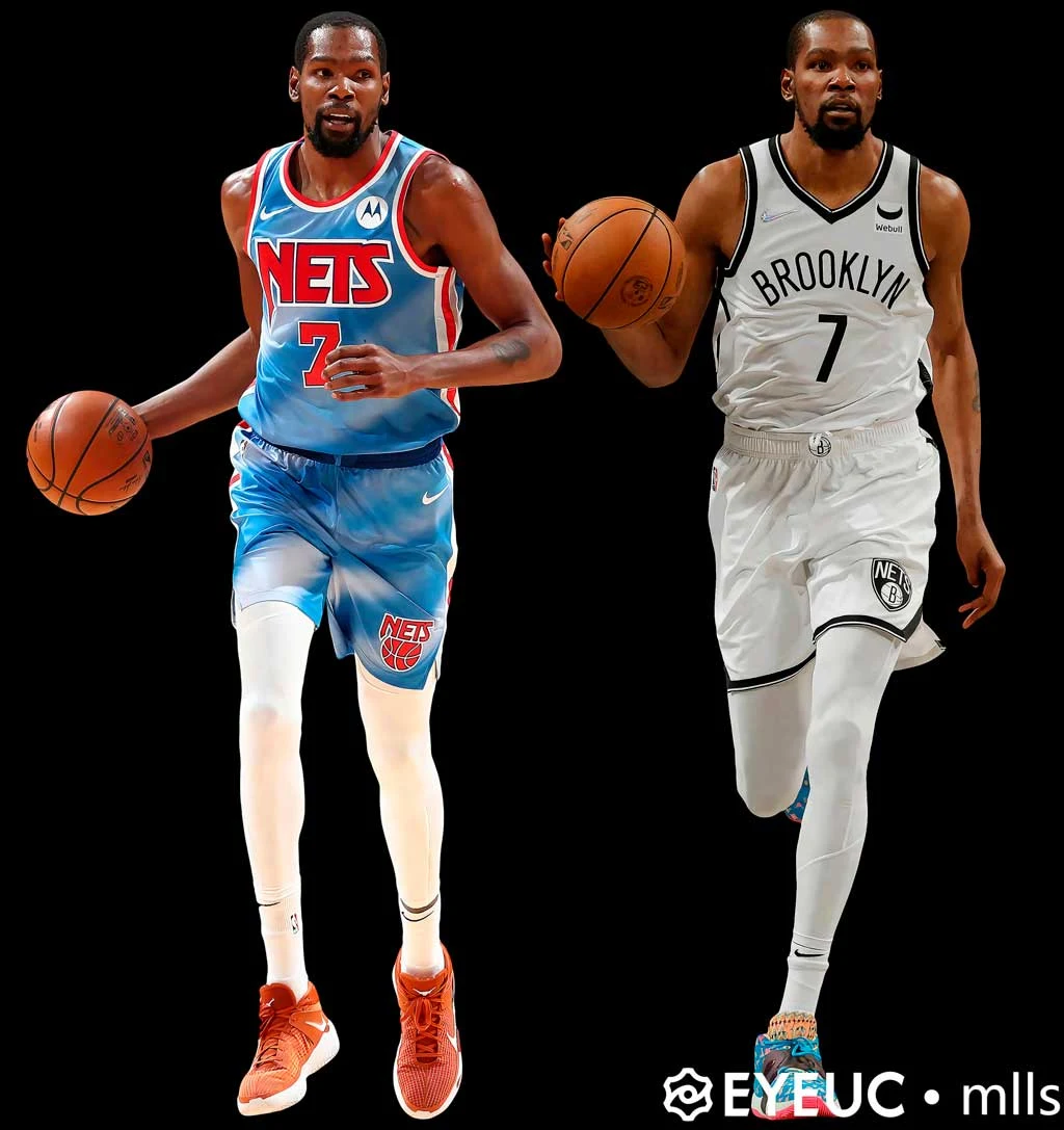 NBA 2K22 Kevin Durant Brooklyn Nets Portraits