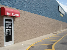 Outside entrance at Wal-Mart