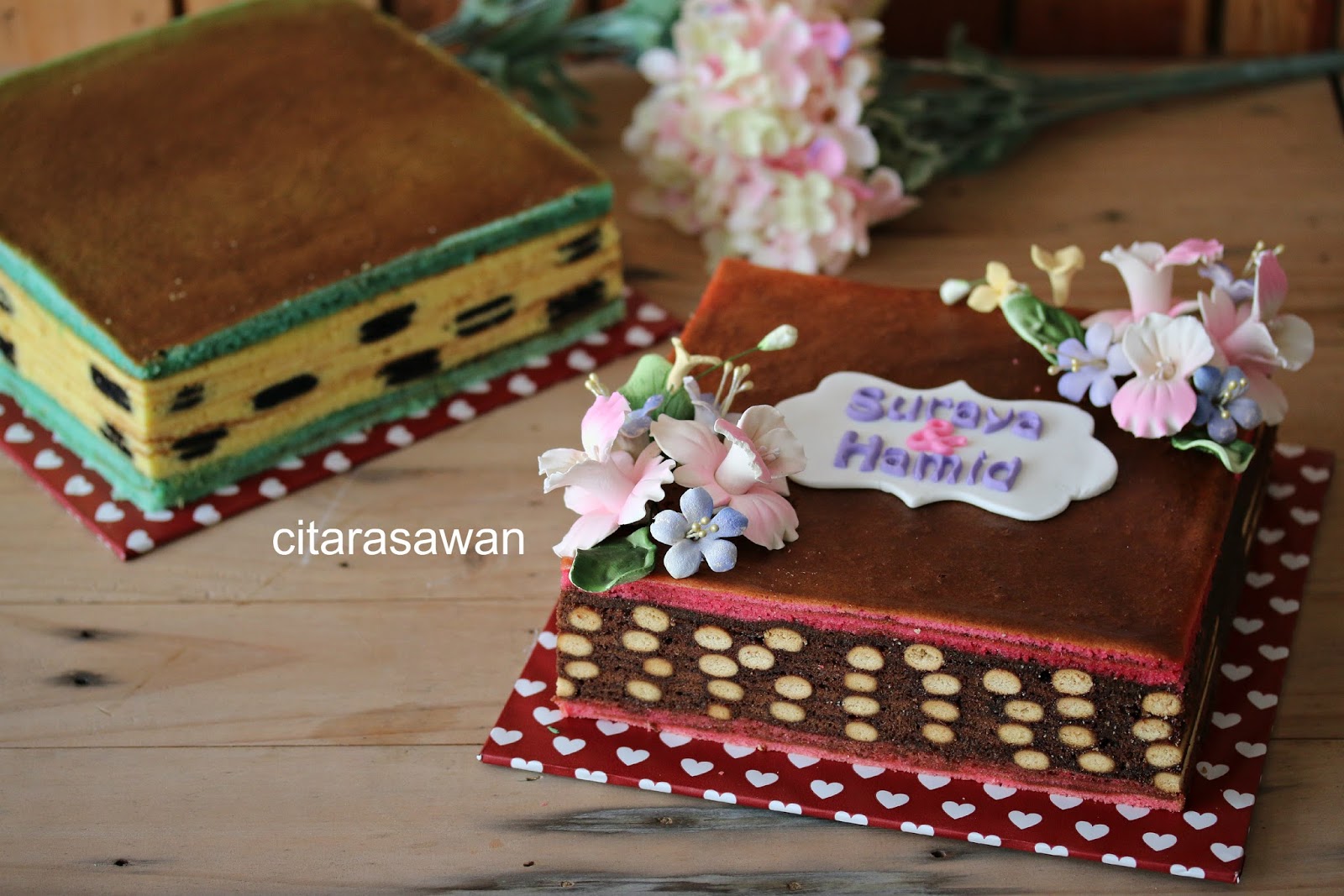 Kek Lapis Hantaran - Mohd Redha ~ Blog Kakwan