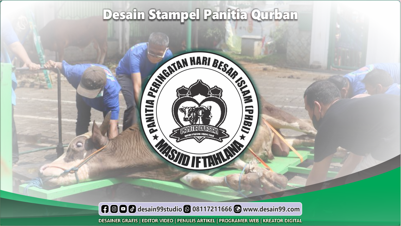 File Mentah Desain Panitia Qurban Idul Adha (Stempel) vektor cdr png jpg ai eps pdf