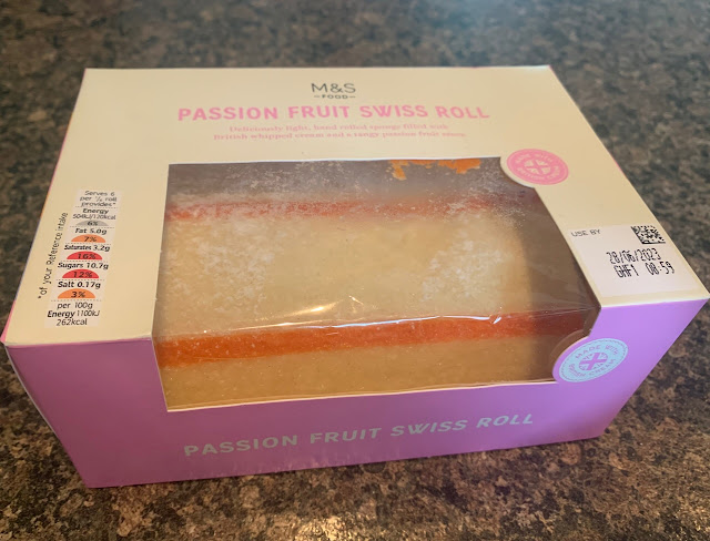 Passion Fruit Swiss Roll (Marks and Spencer)
