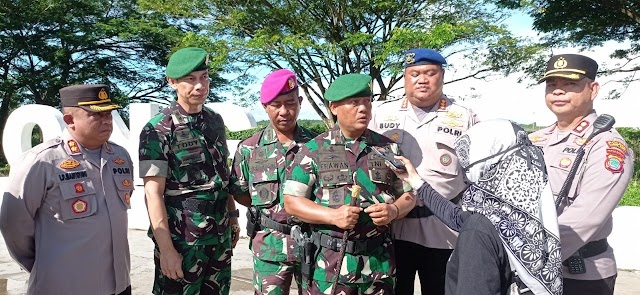 Apel Gabungan TNI - Polri Dan Pemerintah Kota