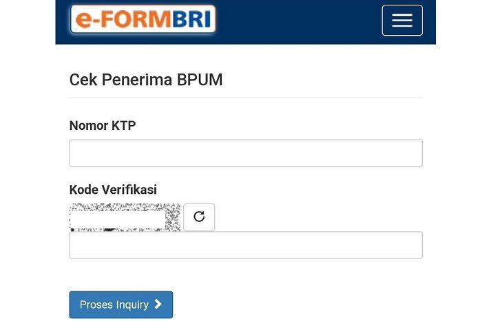 Sudah Cair, Ini Link EForm BRI untuk Mengecek Penerima BLT UMKM atau BPUM Rp2,4 Juta