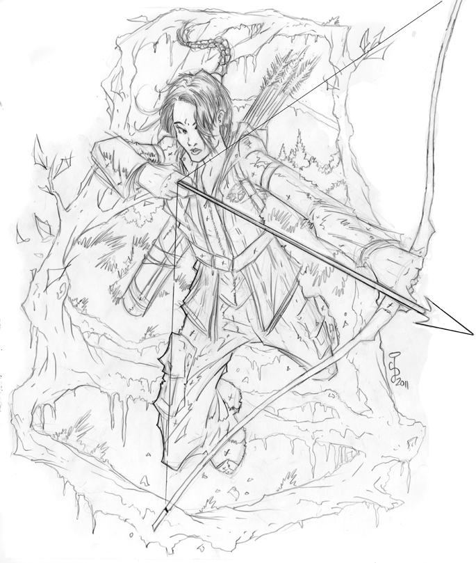 katniss everdeen from the hunger games free coloring pages