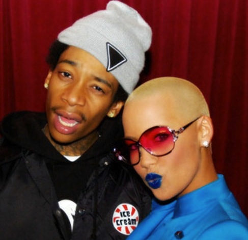 wiz khalifa amber rose kissing. Wiz Khalifa Amber Rose: DJ