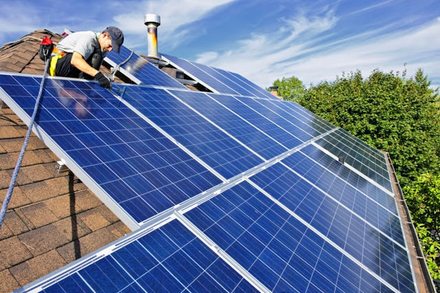 solar panel installation in Castle Hill