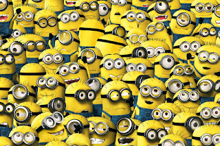 Minions Happy Confused all in one