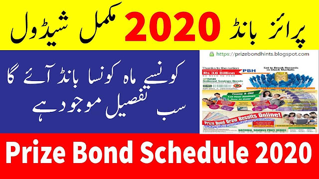 Prizebond 2020