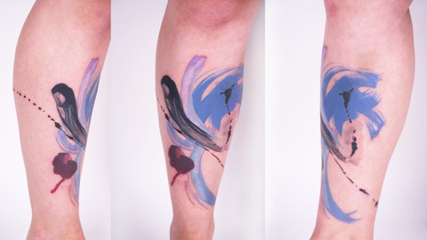 Abstract Tattoos by Amanda