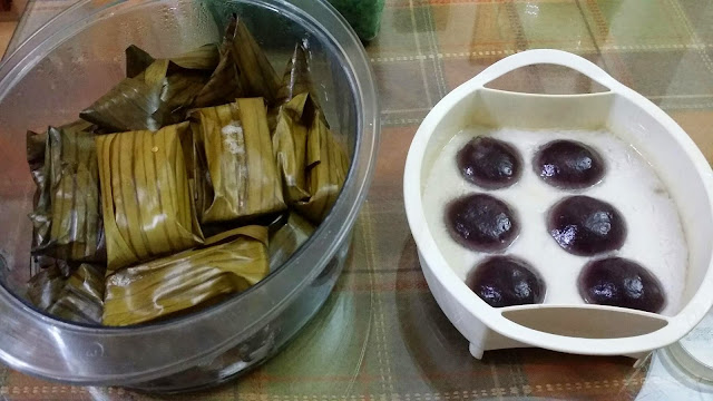 ZULFAZA LOVES COOKING: Kuih koci pulut hitam