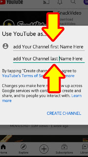 how to create a youtube channel on mobile