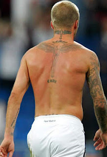 david beckham tattoo