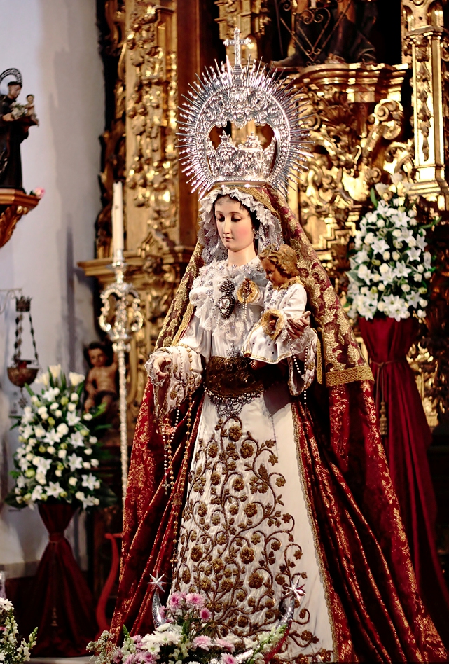 OFRENDA A LA VIRGEN DEL ROSARIO - PATRONA DE CAPATACES Y COSTALEROS