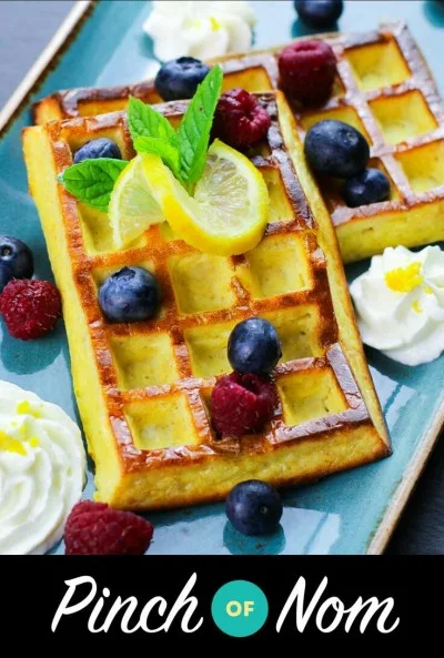 Resep waffle ini menggunakan pemanis alami non-gula.