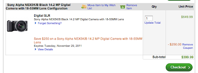 sony nex-5 black friday deal