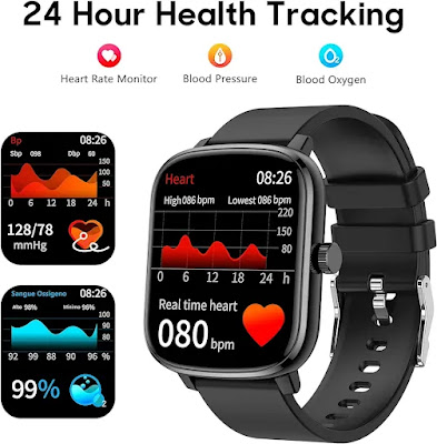 Review Popglory P96 Smartwatch with Blood Pressure