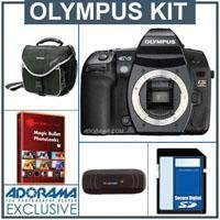 Olympus E-5 12.3 Megapixel Digital SLR Camera Body Kit, with 8GB SD Memory Card, Camera System Bag, USB 2.0 SD Card Reader 