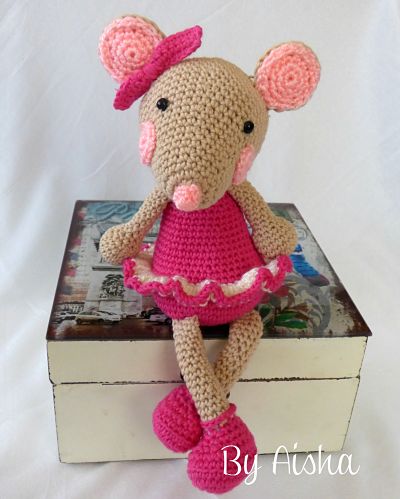 ratita amigurumi hecha a mano