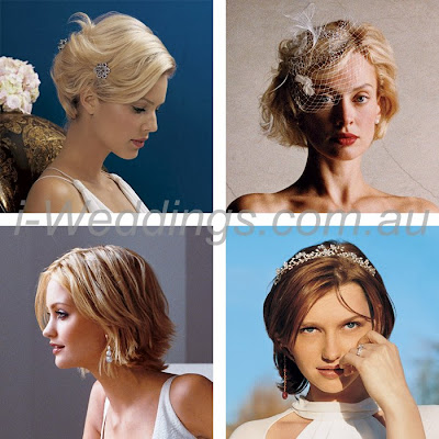 Short Hairstyles for Weddings