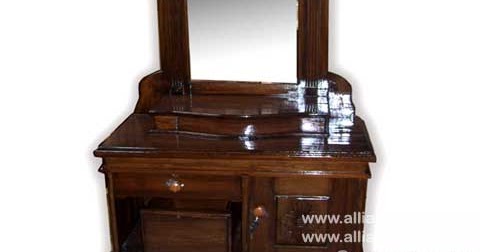  Meja  rias  kaca  kayu jati model hongkong Allia Furniture