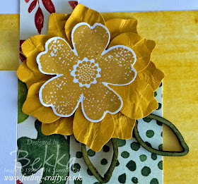 Color Me Autumn Scrapbook Page by Stampin' Up! UK Independent Demonstrator Bekka