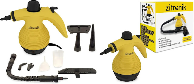 4. Upgraded Spill-Proof Handheld Multi-Purpose Steam Cleaner