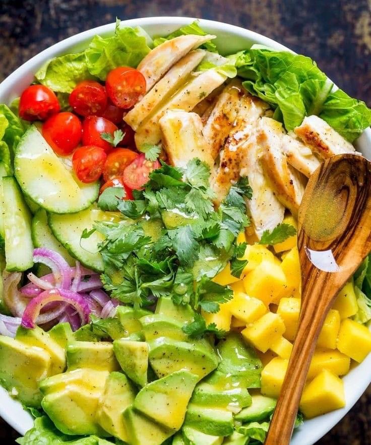 Chicken Mango Avocado Salad Recipe