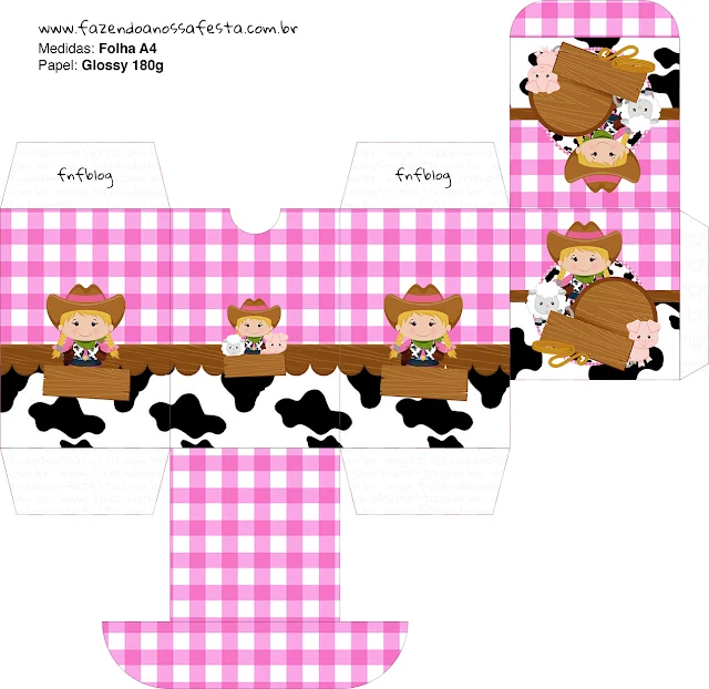 Blondie Farmer: Free Printable Boxes.