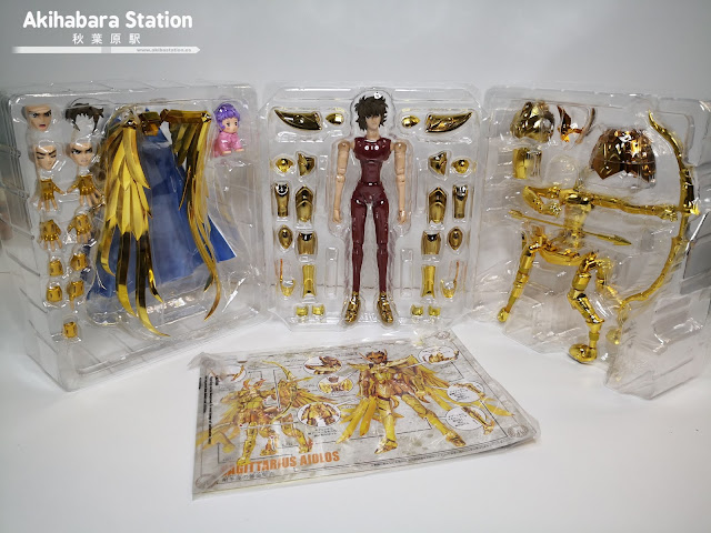 Review del Saint Cloth Myth EX Sagittarius Aiolos ver. Revival de Saint Seiya - Tamashii Nations