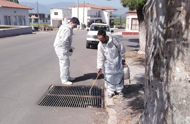 Επιχείρηση κουνουποκτονίας εντός οικισμών από τον Δήμο Άργους Μυκηνών