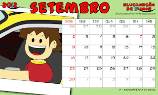 calendário 2012 johnny overjoy setembro