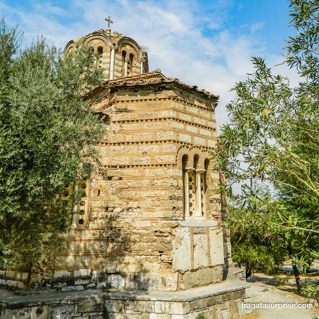 Igreja dos Santos Apóstolos (Agios Apostoli Skolakis) na Ágora Antiga de Atenas