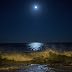 Moon's reflection on Earth's Ocean