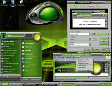 Download Cool Xbox Xtreme Theme For Xp Free Download
