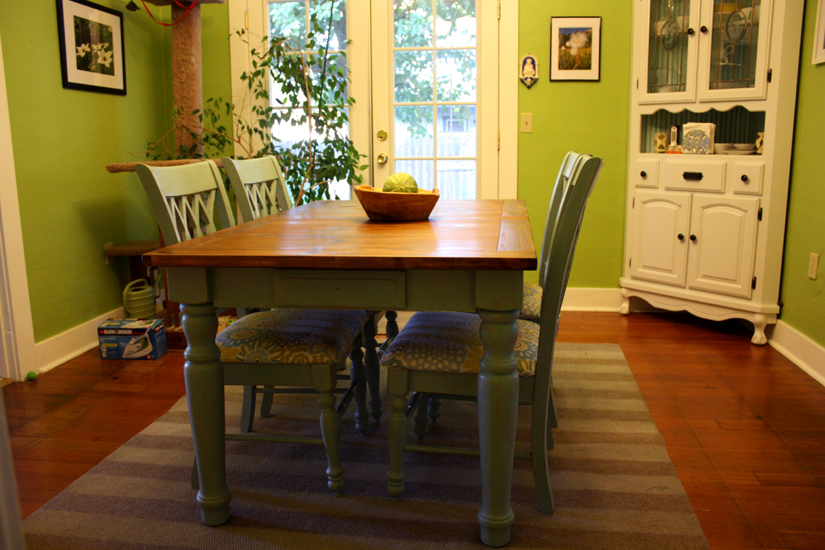 Painted Dining Room Tables