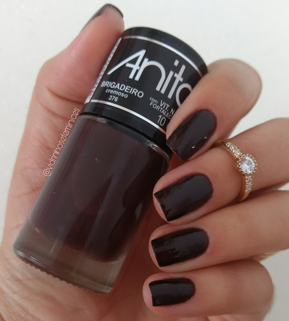 Esmalte Anita Brigadeiro coleção outono inverno