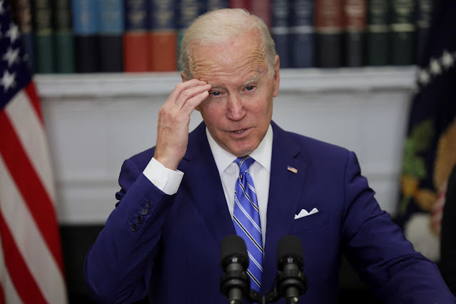 Biden approval falls fourth straight week, tying record low