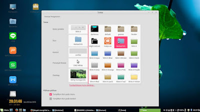 Cara Instal Meliae SVG Icon Theme di Linux Mint 17.1